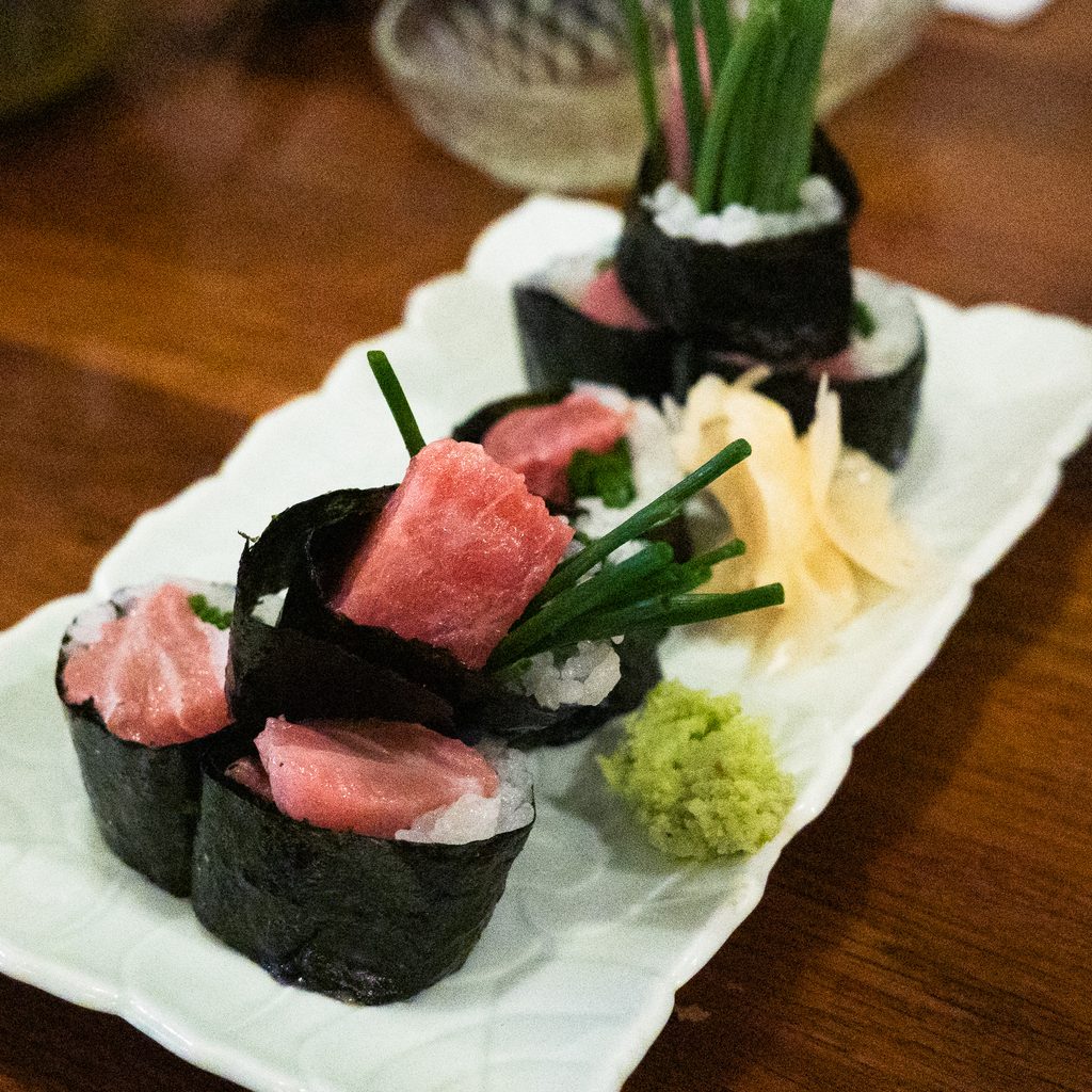 Crazy Tuna Roll - Guru Guru Sake Sushi Sakana